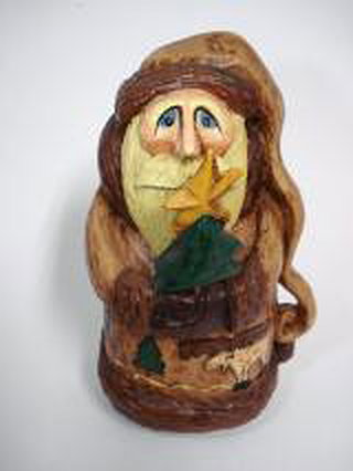 Old World Santa Figurine - Woodland Santa (Rodney W. Leeseberg)