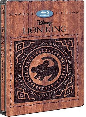 The Lion King Blu-ray SteelBook (2 Disc Diamond Edition Blu-ray 3D / Blu-ray) Import