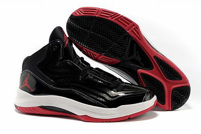 Mens Gym Red and Black White Nike Air Jordan Aero Mania UNC NBA Basketball Sneakers