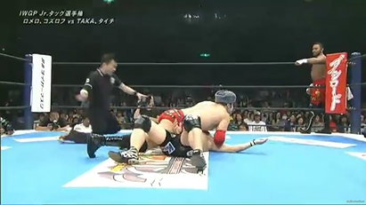 Forever Hooliganz vs. TAKA Michinoku & Taichi (NJPW, King of Pro Wrestling 2013)