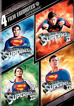 4 Film Favorites: Superman (Superman II: Special Edition, Superman III: Deluxe Edition, Superman IV: