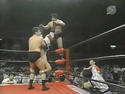 Jumbo Tsuruta & Yoshiaki Yatsu vs. Stan Hansen & Toshiaki Kawada (6/8/89)
