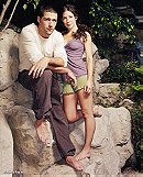 Evangeline Lilly & Matthew Fox in ''Lost'' (2004)