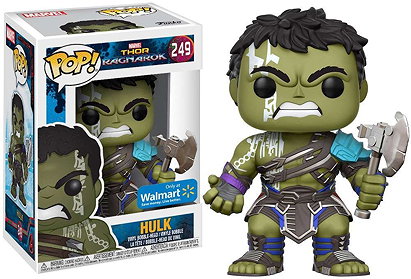 Funko POP! Marvel: Thor Ragnarok - Hulk Gladiator Suit No Helmet - Exclusive Vinyl Action Figure