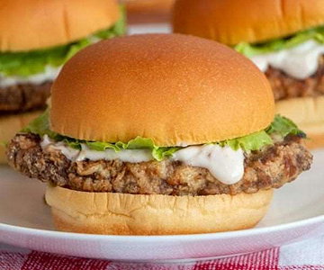 Chicken-Fried Steak Sandwich