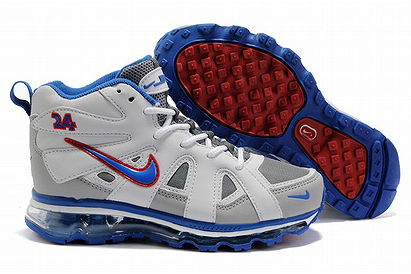 kids king griffeys fury 2012 white blue and grey kid shoes