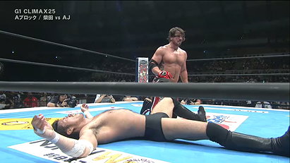 Katsuyori Shibata vs. AJ Styles (NJPW, G1 Climax 25 Day 1)