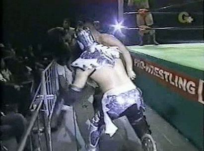 Ultimo Dragon & Masato Yoshino vs. Tatsuhito Takaiwa & Yoshihito Sasaki (2/9/03)