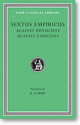 Sextus Empiricus, III (Loeb Classical Library)