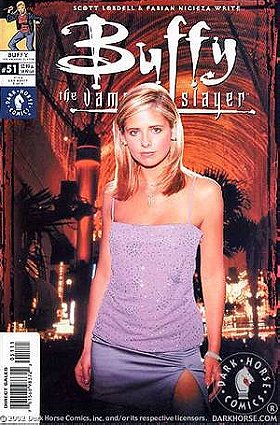 Buffy the Vampire Slayer #51 (photo cover) Viva Las Buffy (Part 1 of 4)
