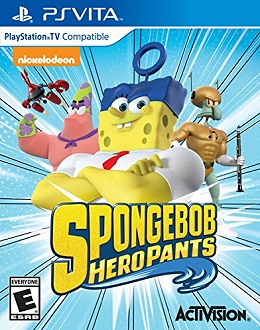 Spongebob Hero Pants The Game 2015 - PlayStation Vita