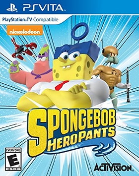 Spongebob Hero Pants The Game 2015 - PlayStation Vita