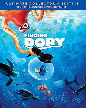 Finding Dory - 3D BD Combo Pack (3D +2BD + DVD + Digital HD) 