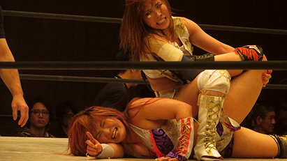 Io Shirai vs. Kairi Hojo (Stardom, The Hightest 2015, 03/29/15)