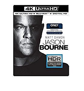 Jason Bourne: Steelbook (4K Ultra HD + Blu Ray + Digital HD)
