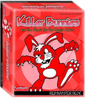 Killer Bunnies and the Quest for the Magic Carrot Red Booster Deck