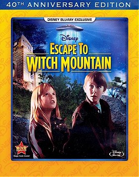 40th Anniversary Edition Classic Disney Film Escape To Witch Mountain on Blu-ray