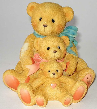 Cherished Teddies: Theadore, Samantha and Tyler - 